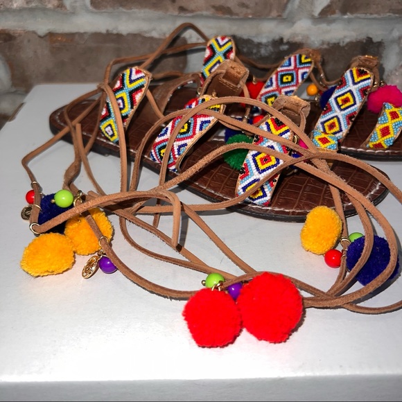 Colorful puff strappy sandal - Picture 9 of 9